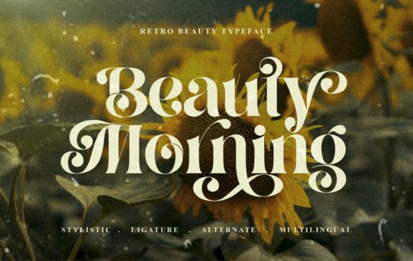 Beauty Morning Font for Web Design