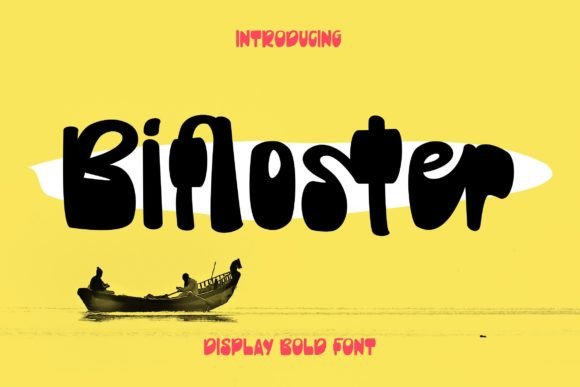 Bifloster: Bold Display Font