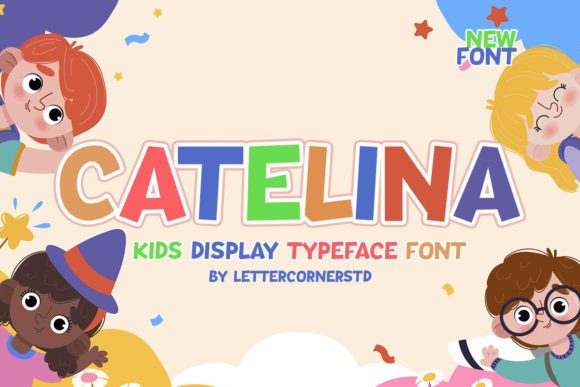 Catelina – A Playful Font for Creative Projects