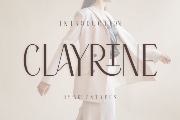 Clayrine: A Display Font for Creative Campaigns