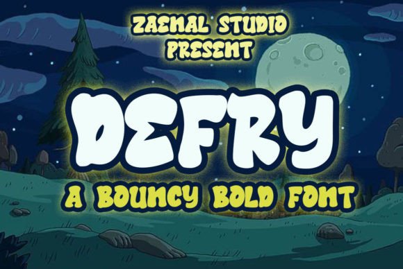 Defry Font for Creative Design