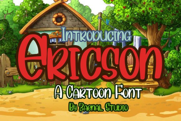 Ericson Font: Bold & Unique