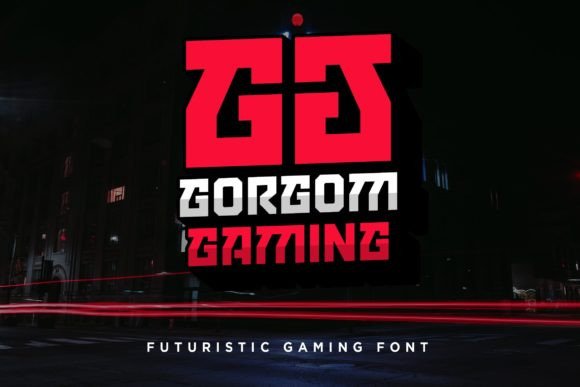 Gorgom: A Futuristic Display Font for Modern Gaming