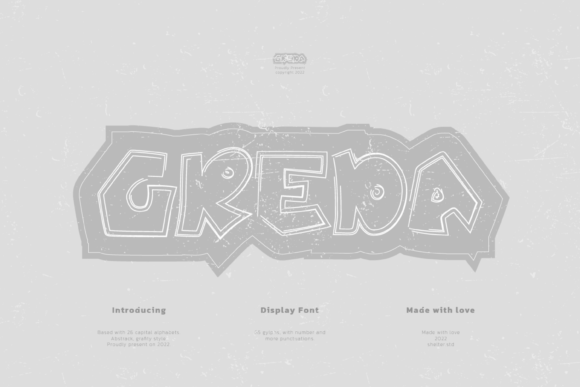 Greda: A Display Font for Bold Design