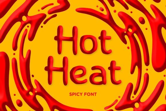 Hot Heat: The Spiciest Display Font for Makers