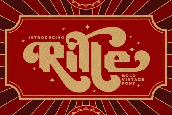 How Rille Transforms Your Brand with Vintage Display Fonts