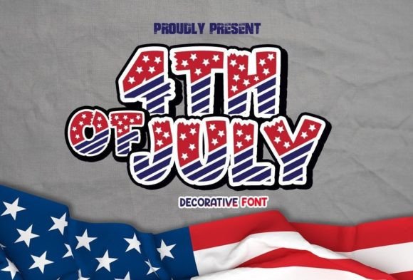 Independence Day Font for Bold American Branding