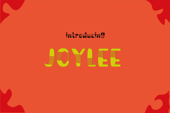Joylee: A Quirky Display Font for Digital Brands