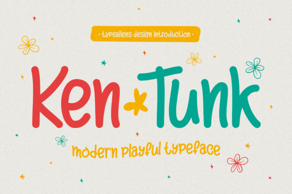 Ken Tunk: A Playful Font for Business Branding