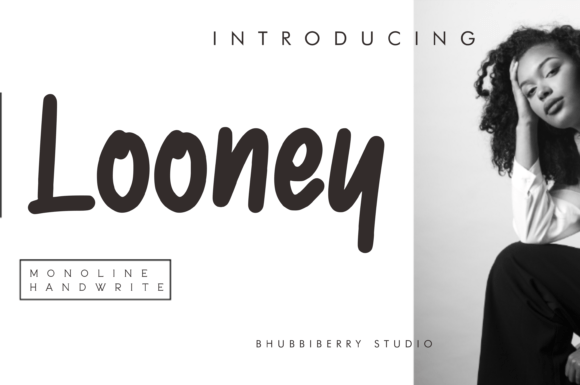 Looney: A Playful Display Font for Modern Editorial Design