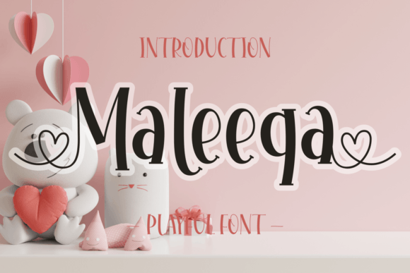 Maleeqa: A Fun Font for Creative Campaigns