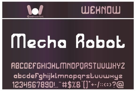 Mecha Robot Font: Upgrade Your Brand Identity Today