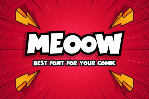Meeow: A Playful Display Font