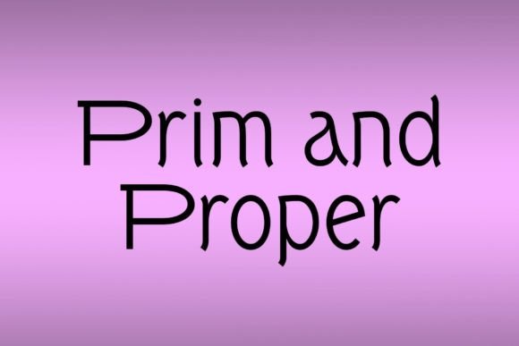 Prim and Proper: The Clean Display Font for Modern Branding