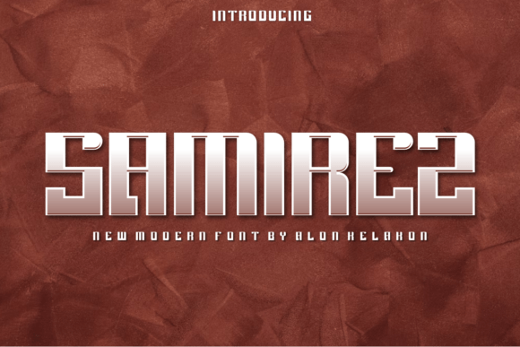 Samirez: A Modern Font for Business Branding