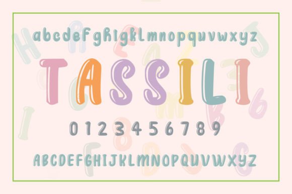 Tassili Font for Creative Web Design