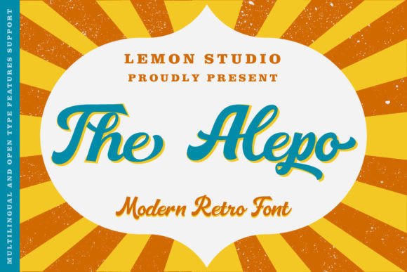 The Alepo Font: Retro Vibe, Modern Impact