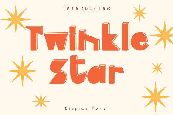 Twinkle Star: A Whimsical Typeface for Editorial Magic