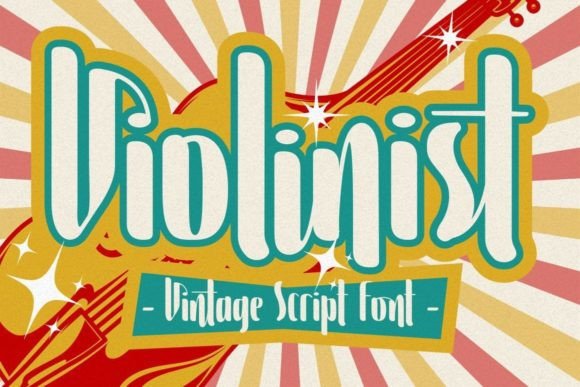 Violinist: A Vintage Script Font for Handmade Brands